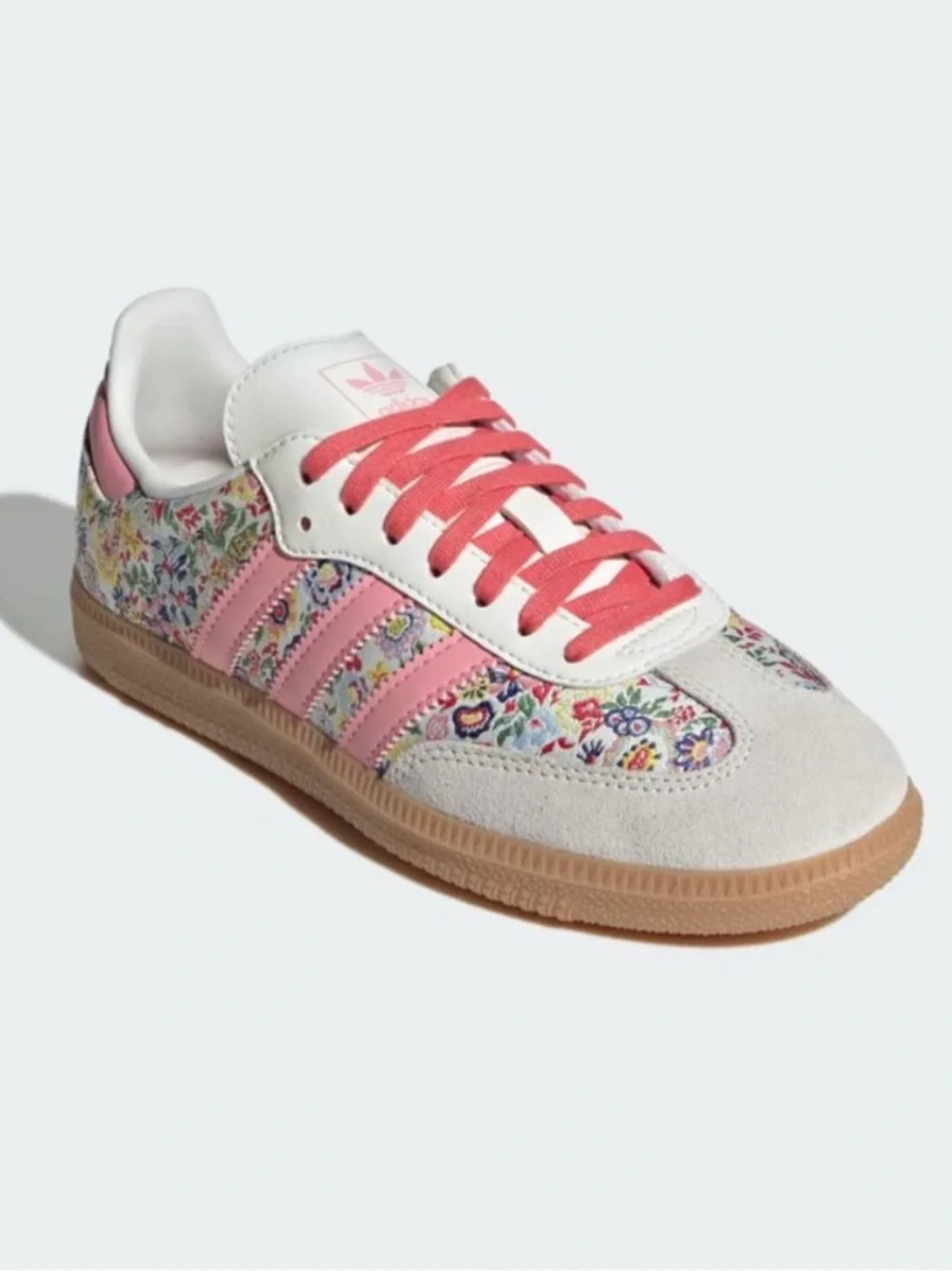 Adidas x Liberty London Samba OG Shoes •  Floral Embroidered • NWOT